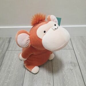 Monkey Weighted Plush Throw Pillow - Pillowfort